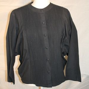 Vintage blue button-up shirt, medium